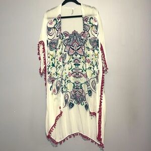 Francesca’s bathing suit coverup kimono